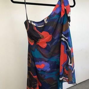 Elizabeth Stewart floral colorful maxi dress